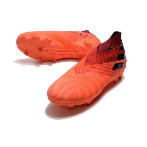 Adidas Nemeziz 19+ FG Inflight - Oranje Zwart Rood_3.jpg